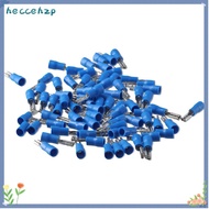 HECCEHZP 100PCS Blue Female Connector, 1.5-2.5mm² 16-14 AWG Electrical Crimp Terminal, Easy to Use 2