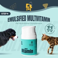 EZPET STEP+ Multivitamin Emulsified - Suplemen Nutrisi Haiwan Vitamin Haiwan yang Lazat Suplemen Kuc