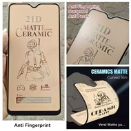 Temper Glass Ceramics Matte Samsung A31 A33 5G A32 5G A32 4G A23 4G A23 5G A24 5G A22 4G A22 5G Anti Fingerprint Anti-Shatter