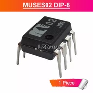 1ชิ้น MUSES02ต้นฉบับ OP AMP JRC 02 DIP-8การปฏิบัติงานแบบคู่ชิพเครื่องขยายเสียง IC ใหม่