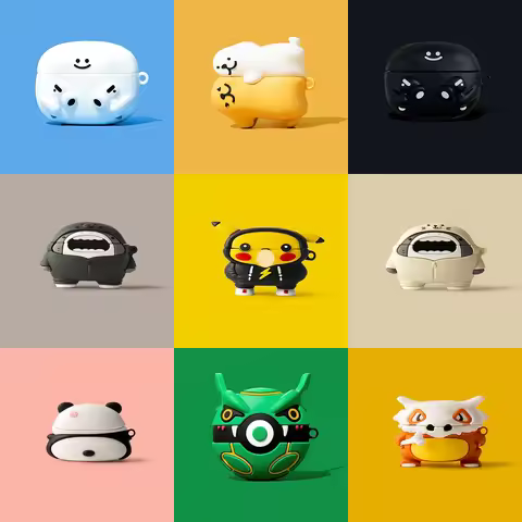 Pokemon 3D Cartoon Case For Sony WF-1000XM5 Wireless Earphone Shell Soft Silicone Cases for SONY WF