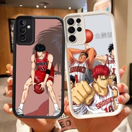 DK-82 Anime Slam Dunk Silicone Casing black and white for Samsung M15 A54 FE S24 S21 A55 S25 Ultra A