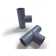 PVC Tee joint/ Penyambung Tee Paip PVC/ PVC Pipe Fitting Tee (32mm, 40mm, 50mm)