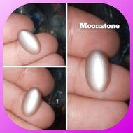 Genuine Natural Cat eye Moonstone Gemstone Ring