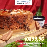Sabah Sarawak only Christmas Rum, Fruits and Nuts Cake Sabah Sarawak only  ALCOHOLIC/ NON HALAL