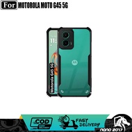 MOTOROLA MOTO G45 G34 5G SHOCKPROOF CASE HARDCASE TRANSPARENT ARMOR