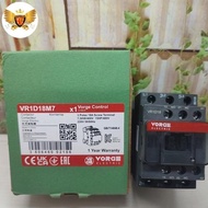Contactor Promo Contactor VR1D18M7 VR1D18 M7 220VAC 3Phase 3Pole 3 Phase 3P 3 P Discount