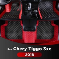 RHD For Chery Tiggo 3xe 2018 Car Floor Mats Custom Auto Foot Pads Automobile Carpet Cover Interior A