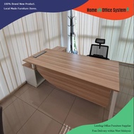 7 Feet Manager Table Director Table (2160 X 900 X 1600 X 450 X H 750 mm) - Home & Office System - B-