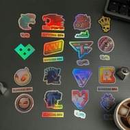 CS2 Holographic Sticker Pack 15pcs, Waterproof Vinyl Decals for Laptop, Phone, Case, Glass, Water Bo