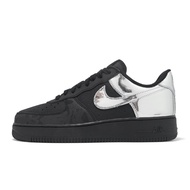 Nike Casual Shoes Air Force 1 Low Retro Men's Black Silver AF1 [ACS] HF2885-001