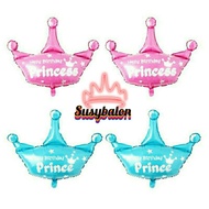 Jumbo Princess Crown Foil Balloon / Princess Crown Balloon / Birthday Balloon