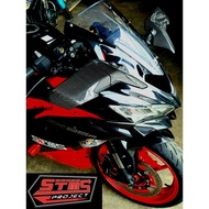 H2r WINGLET MIRROR.Brand: STMS PROJECT F22 RAPTOR.CARBON KEVLAR.NINJA ZX25R.NINJA 250FI.CBR150.Cbr 2