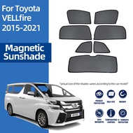 For Toyota ALPHARD VELLFIRE AH30 2015-2021 Magnetic Car Sunshade Shield Front Windshield Rear Baby S