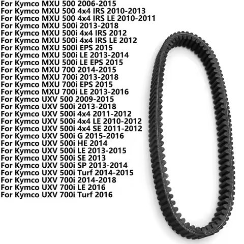 Motorcycle Drive Belt Transfer Belt For Kymco MXU 500 500i 700 700i 4x4 IRS LE HE SE SP Turf G