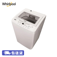 WHIRLPOOL VEMC62811 即溶淨葉輪式洗衣機 6.2公斤 850 轉/分鐘(可高低排水日式洗衣機) 即溶淨技術 纖巧設計, 闊度只有500毫米 結合高低排水設計
