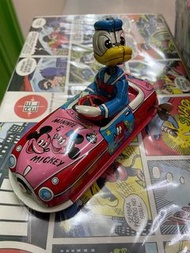 70年代日本製唐老鴨鐵皮上鏈車！