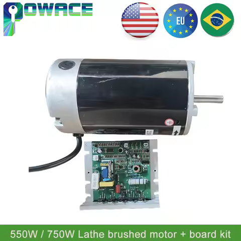 550W 750W Lathe Brushed DC Motor For CJ 0618 CD 210V WM210V MX-210V Lathe Machine Part Accessories T