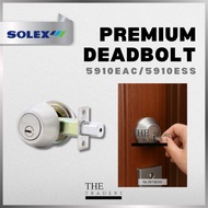 The Traders 100% Original Solex Premium Deadbolt 5910ESS / 5910EAC Stainless Steeel or Antique Coppe