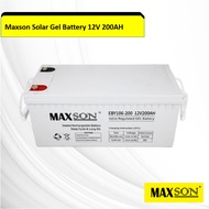 Crilight Maxson Solar Gel Battery 200Ah 12V AGM Battery Totally Gel NEW DESIGN