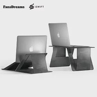【iSwift】Pi系列 2代多功能萬用折疊桌 筆電專用折疊桌 車用桌板 (加大版) -灰色