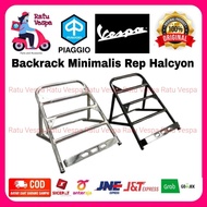 Rak Belakang Backrack Minimalis model Replika HALCYON Vespa