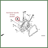 TMX Kick Starter Spindle Oil Seal (16x28x7)