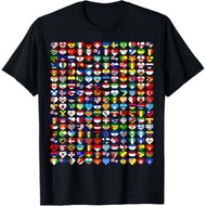 Heart Flags of the Countries of the World Flags Unity Day Adult T-Shirt