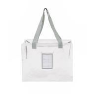 3coins Transparent Storage Bag Clothing Organizer Travel Boarding