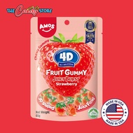 Amos 4D Strawberry Burst Fruit Gummy (Halal)