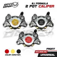 ✦MOTO ONE 8.1 FORMULA CALIPER THAILAND （FRONT） 2POT ONLY UNIVERSAL✸