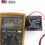 CBB61 15uF 500V, AC Fan Cap (Motor)
