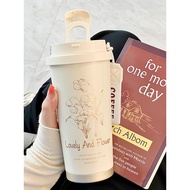 montigo tumbler tyson tumbler Lily of the Valley Light Luxury Double Drinking 316 Stainless Steel Th