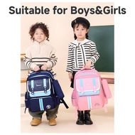 【Selangor Stock】IvyH Backpack Trolley School Bag Primary School Bag with Wheels Beg Sekolah Roda