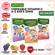 <<FAST SHIPPING>> APPETON A-Z KID'S VITAMIN C TABLET (2 TO 6 YEARS OLD) ALL FLAVOURS 100% ORIGINAL