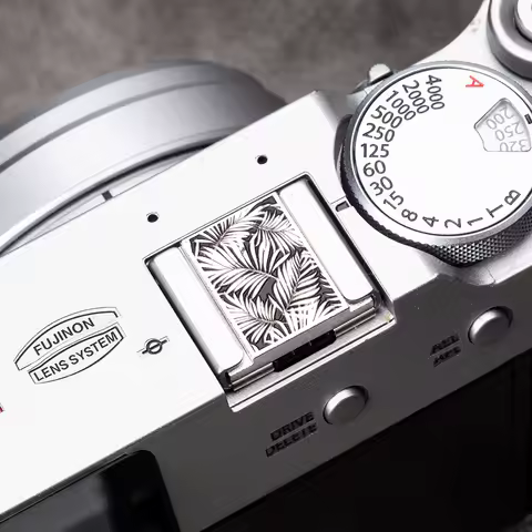 Camera Metal Hot Shoe Cover Protective Cap For fuji X-E4 X-Pro 3 X-Pro 2 X100V X100VI Leica M10 Q Lu