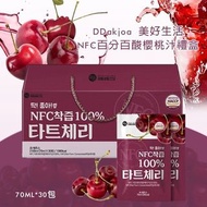 商品名稱:韓國 DDakjoa美好生活 NFC百分百酸櫻桃汁 30包