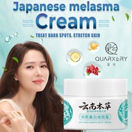 Japanese Melasma Cream Pekas Remover Effective Anti Freckle Collagen Original Skin Whitening Moisturizer Aging Deeply Activate Wrinkles Fade Spot