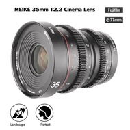 MEIKE 35mm T2.2 Manual Focus Cinema Lens for Fuji X-Mount Sony M43 รับประกัน 1 ปี