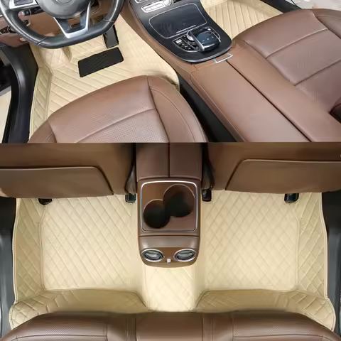 Custom Car Floor Mat For Infiniti QX60 QX70 QX80 2013 2014 2015 2016 2017 2018 2020 Foot Pads Luxury