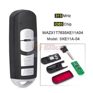 Mazda ER1 CX-7 CX-9 MX-5 Miata Smart Key Remote 315MHz ID63 (Model SKE11A-04) 3+1 Button