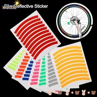 WATTLE 100Pcs Reflective Sticker Night Bicycle Accessories Balance Bike Safety Stickers