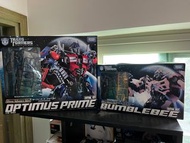 清屋平賣❗️Transformers Takara Tomy Optimus Prime Bumble Bee DMK 01  + 02 變形金剛 柯柏文 大黃蜂 2盒 全新 未拆