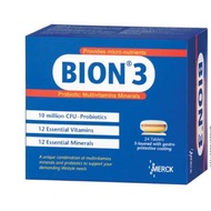 Bion 3 Probiotic Multivitamins Minerals 24's