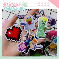 Minecraft game sticker - waterproof sun protection sticker
