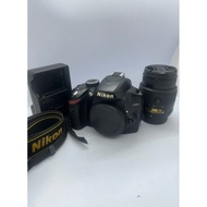 Nikon D3200 with 18-55mm kit lens