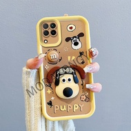 For Huawei Nova 7i Casing Luxury Silicone Shockproof Huawei Nova7i Case 3D Stereo Doll Cartoon Colorful Edge Soft Phone Case Dog