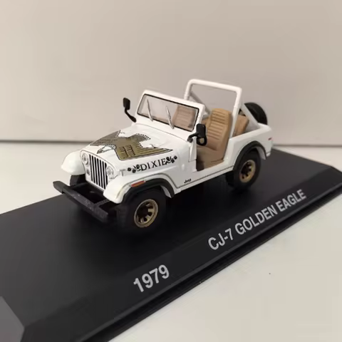 GreenLight 1/43 CJ-7 1979 alloy car model Adult Gift Hobby & Toys static finished ornaments Collecti