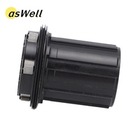 ASWELL Freehub Body, Aluminum Alloy HG Specification Cassette Freewheel Body, Durable 6 Pawls 11 Spe