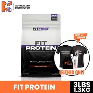 Fit First Fit Protein With Fat Burner 3 Lbs/1.3 kg (38 servings) + Gift